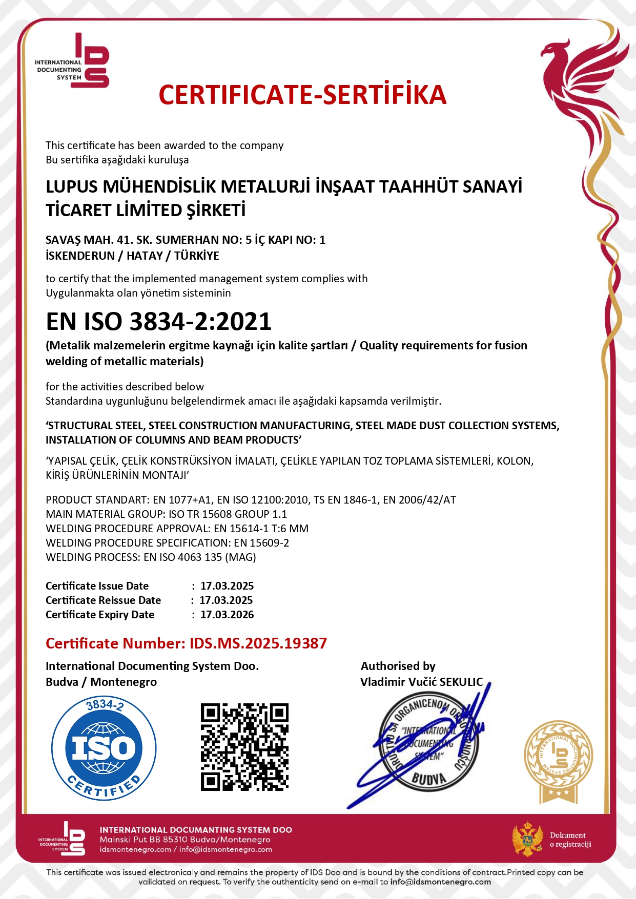 Sertifika 3
